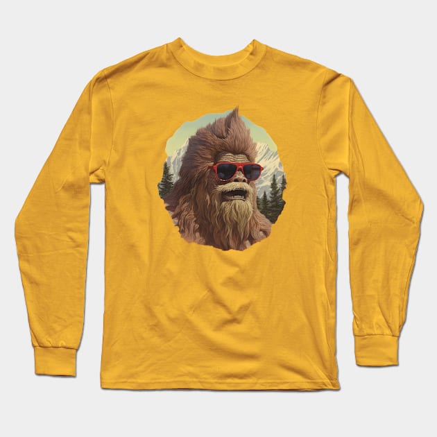 Sasquatch Long Sleeve T-Shirt by MBNEWS